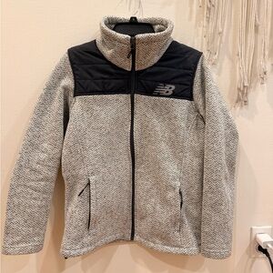 New Balance women’s Grey Fleece Jacket